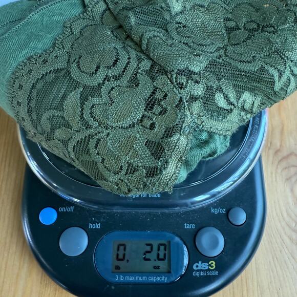 Y2K Lace Trim Cami Top Medium Olive Green 90s Fairy Whimsygoth Retro Camisole - Picture 14 of 14